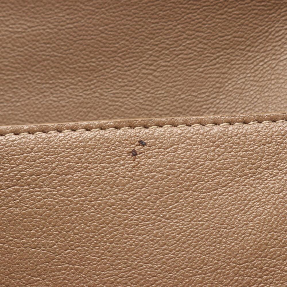 Celine Trapeze Handbag Leather Suede Beige - Picture 6 of 12